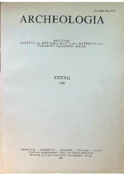 Archeologia Tom XXXVII