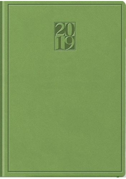 Kalendarz 2019 B7 Print zielony