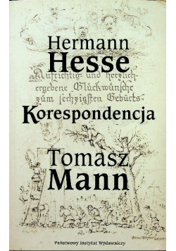 Mann Hesse Korespondencja