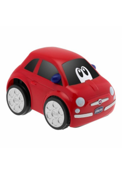 Fiat 500 czerwony