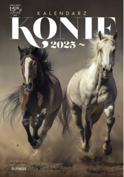 Kalendarz 2025 Konie A3 ścienny