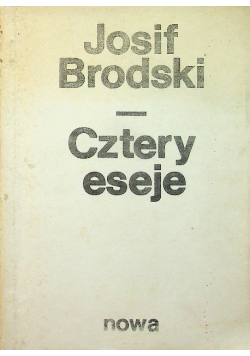 Brodski Cztery eseje