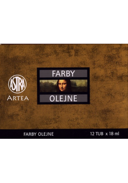 Farby olejne Artea 12 kolorów 18 ml Zestaw 1