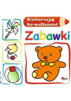 Koloruję kredkami Zabawki