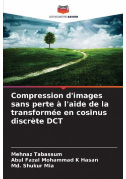 Compression d'images sans perte à l'aide de la transformée en cosinus discrète DCT