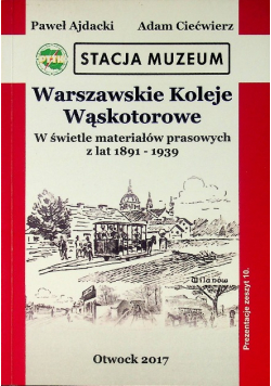 Stacja muzeum Warszawskie koleje wąskotorowe