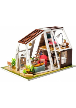 Składany Drewniany Model LED Peter's Dream House
