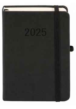 Kalendarz 2025 B6 Memofix DNS czarny