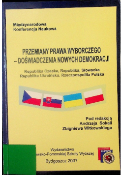 Przemiany Prawa Wyborczego - Doświadczeniea Nowych Demokracji