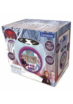 Budzik cyfrowy Frozen z projektorem i timerem RL977FZ