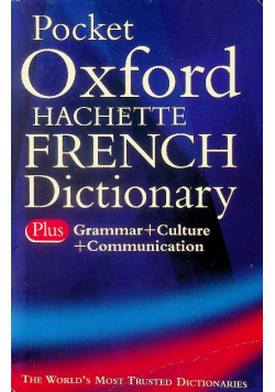 Pocket Oxford-Hachette French Dictionary