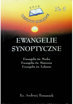 Ewangelie synoptyczne