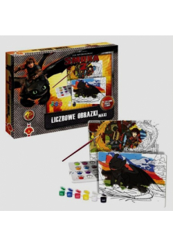 Liczbowe obrazki maxi Jak wytresować smoka 2