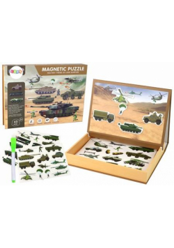 Puzzle magnetyczne z motywem wojny