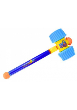 Młotek zabawkowy miękki niebieski 60cm
