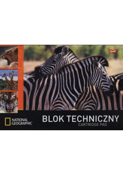 Blok techniczny A4 National Geographic 10 kartek 10 sztuk