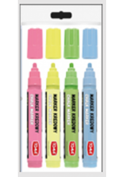 Marker kredowy pastel 4 kolory