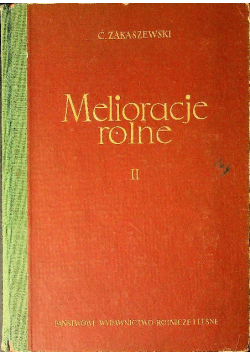 Melioracje rolne II