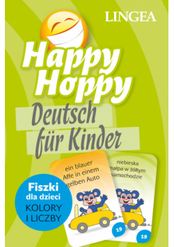 Happy Hoppy Fiszki dla dzieci: kolory i liczby język niemiecki