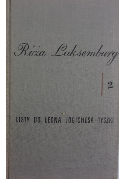 Listy do Leona Jogichesa Tyszki Tom II