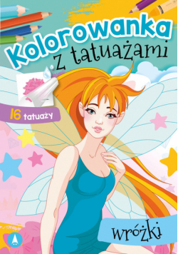 Kolorowanka z tatuażami Wróżki