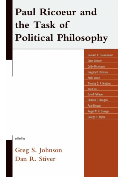 Paul Ricoeur and the Task of Political Philosophy