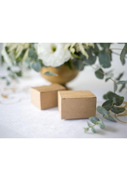 Pudełeczka kraft 6x5,5x3,5cm 10szt