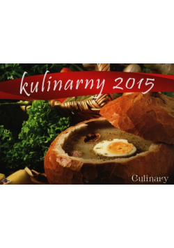 Kalendarz 2015 Kulinarny