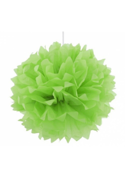 Pompon dekoracyjny pistacjowy średnica 40 cm