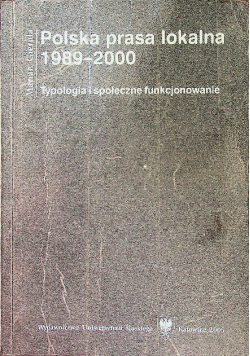 Polska prasa lokalna 1989 - 2000