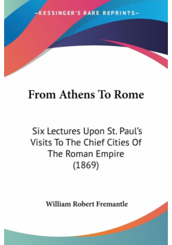 From Athens To Rome
