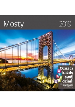 Kalendarz 2019 30x30 Mosty HELMA