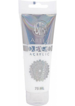 Farba akrylowa Deco Artea 75 ml tuba biały