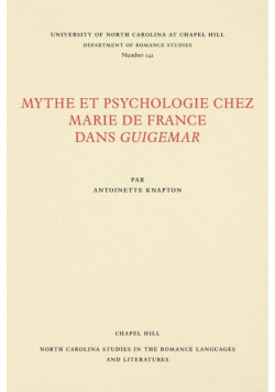 Mythe et Psychologie chez Marie de France dans Guigemar