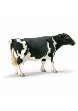 Krowa rasy Holstein Figurka