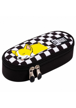 Piórnik saszetka z klapką PC1 Sleepy Corgi