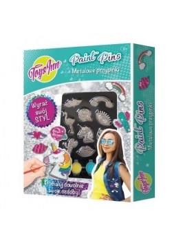 Zestaw metalowych przypinek STnux