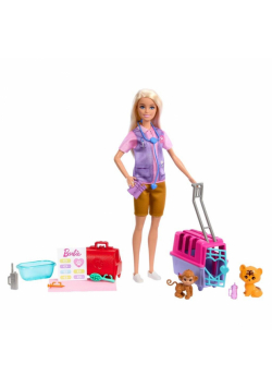 Barbie Ratowniczka zwierząt HRG50