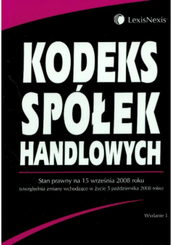 Kodeks Spółek Handlowych