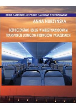 Bezpieczeństwo usług w międzynarodowym transporcie lotniczym przewozów pasażerskich