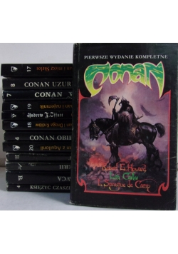 Conan, zestaw 12 książek
