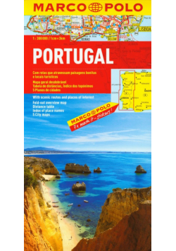 Portugalia mapa drogowa 1:300 000 Marco Polo