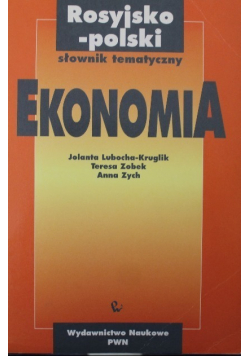 Rosyjsko polski słownik tematyczny Ekonomia