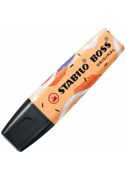 Zakreślacz Boss Original Pastel pomarańcz (10szt)