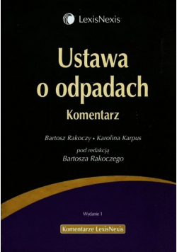 Ustawa o odpadach Komentarz