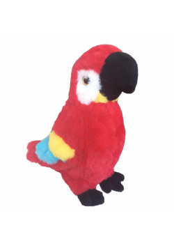 Papuga ara czerwona 20cm