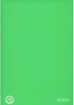 Brulion A5 Color Blocking w kratkę 96 kartek zielony