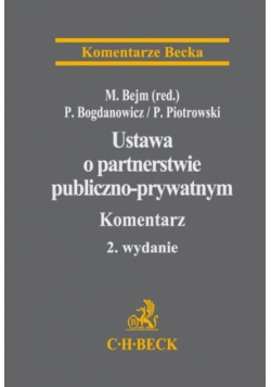 Ustawa o partnerstwie publiczno-prywatnym Komentarz