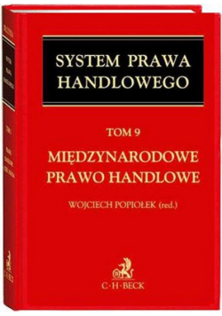 Międzynarodowe prawo handlowe t.9