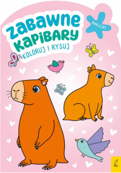 Koloruj i rysuj Zabawne kapibary